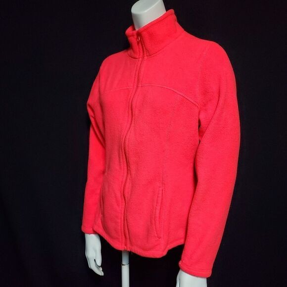 Old Navy Pink Fleece Jacket (Medium) - Picture 1 of 5